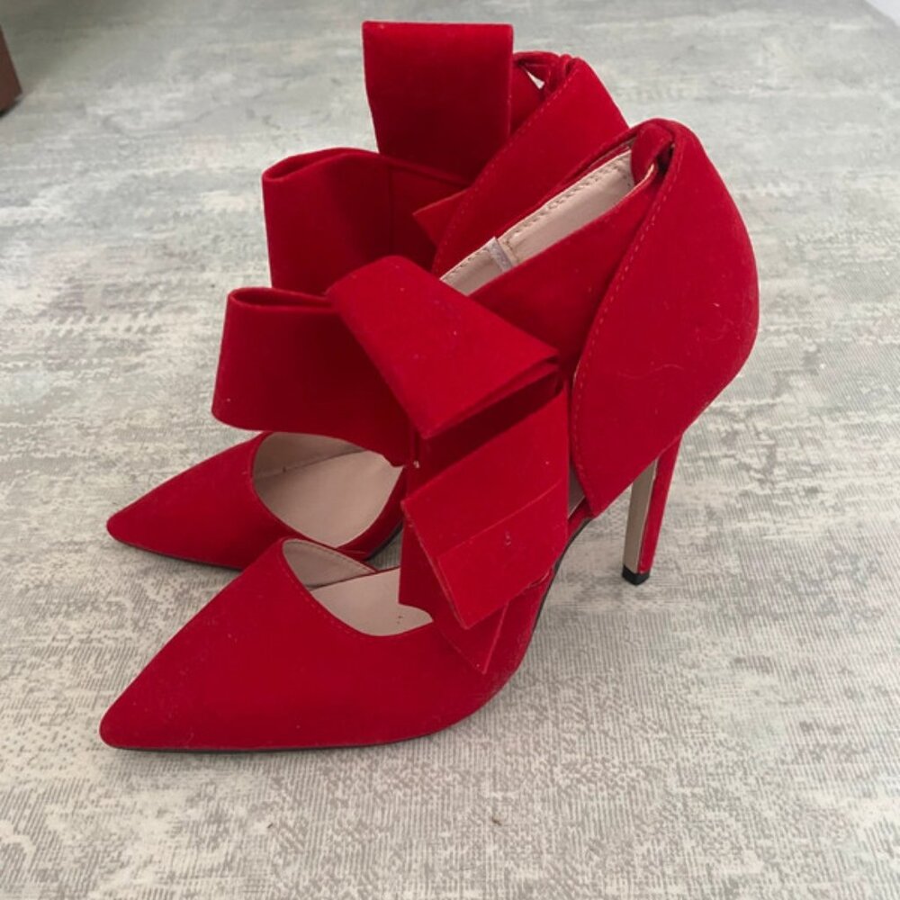Red high heels